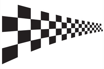 Obraz premium Dynamic Checkered Racing Pattern Finish Line Speed Background