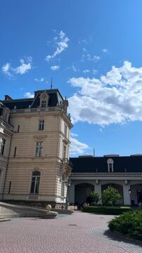 Facade of Potocki Palace
