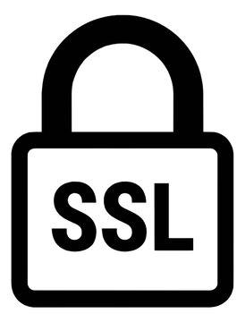 SSL Padlock Secure Connection Flat Icon