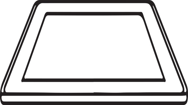 ART OF BLACK trapezoid ホワイト White_and_Snow_White_Trapezoid