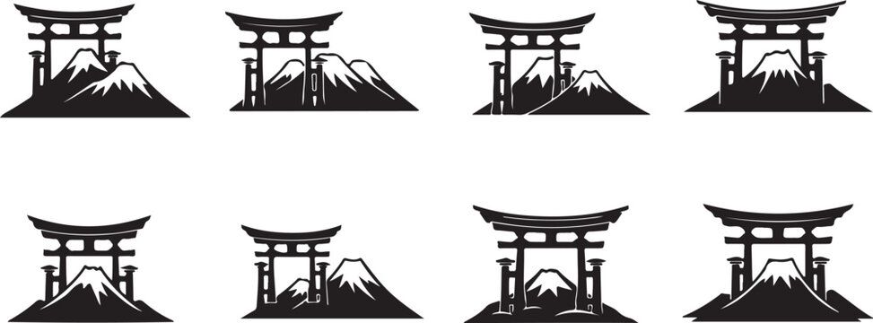 Black and white of ornate classical columns with acanthus leaves ornate capitals desi