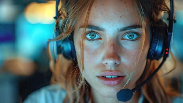 young girl dispatcher