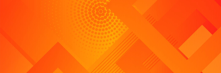 Abstract Dynamic Orange Gradient Background with Halftone Pattern and Stripes. Vector Eps 10 © Zidas