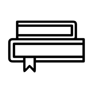 Reading Books Stack Icon