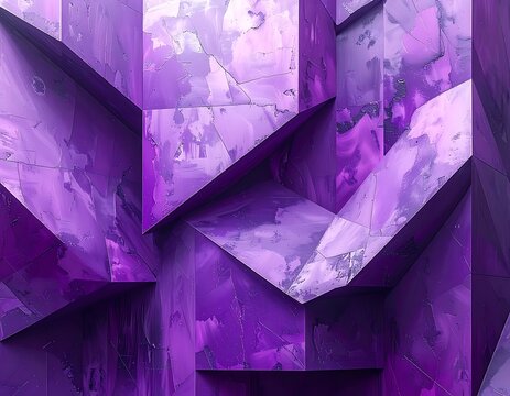 Purple faceted geometry