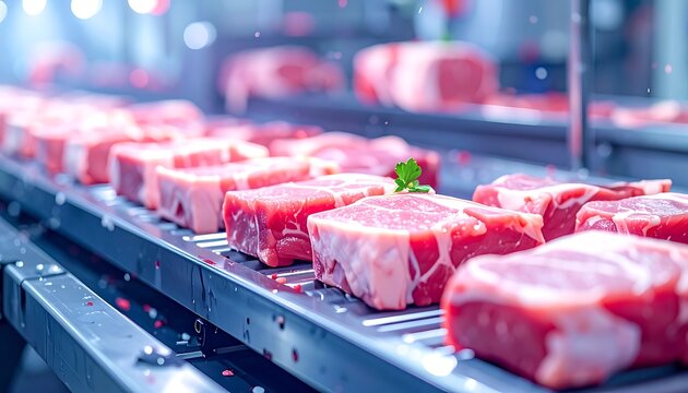 Processed meat line