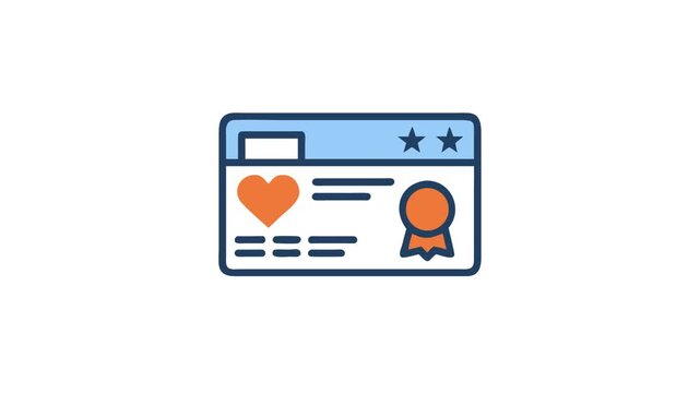 Online loyalty program promotion for website template promotion