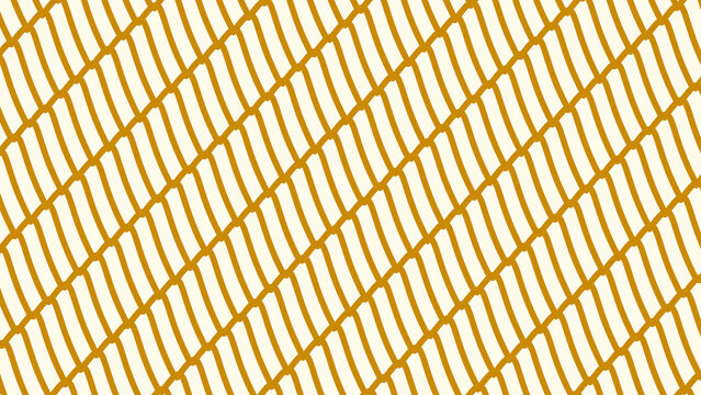 Yellow diagonal striped pattern on white background texture design element