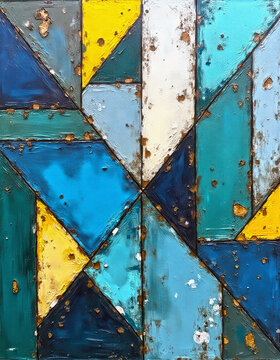 Geometric abstract