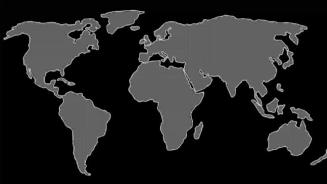World map dots clean digital background design for global visuals. World map dots connectivity concept for network scenes. World map dots category element.
