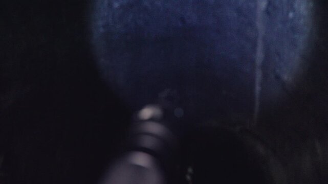 Chaotic POV Exploration of a Cave with a Dance Troupe