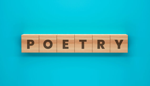 Poetry And Creative Writing Concept Using Wooden Letter Blocks Representing Literature Artistic Expression Language Culture Storytelling And Educational Learning