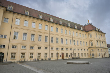 Obraz premium Schloß Karlsburg, Durlach, Karlsruhe, Baden-Württemberg, Deutschland