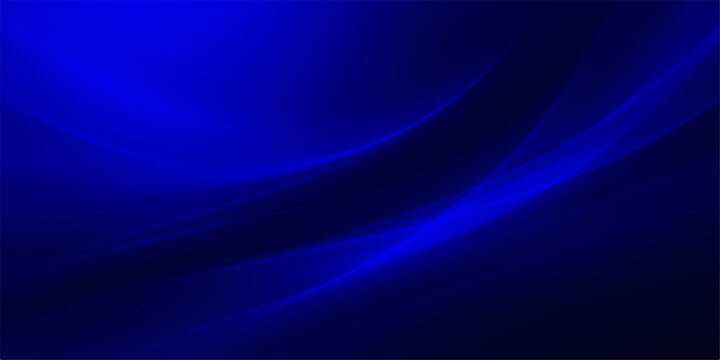 A flowing abstract blue background featuring dark waves and light motion lines creates a textured fractal design with an energetic swirl of purple and black space