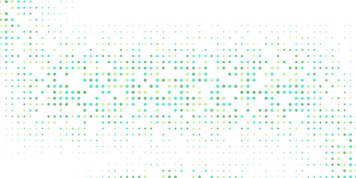Light Blue, Yellow vector banner with circles, spheres. Abstract spots. Background of Art bubbles in halftone style with colored gradient.