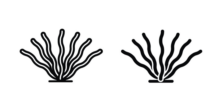 Algae icon - vector illustration eps10