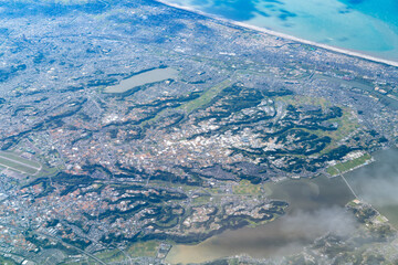 菊川　静岡　空撮 © naka