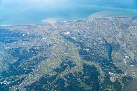 富士市　静岡県　空撮