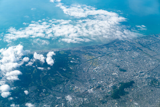 袋井　静岡　空撮