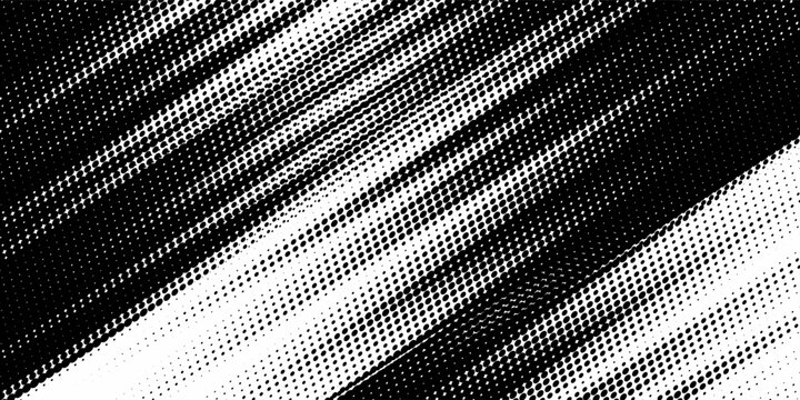 Halftone dotted abstract background. Grain gradient texture background with dots. Noise Stipple pointillism pattern. Sand, grain, grunge stipple effect. Abstract texture, vector illustration. modern