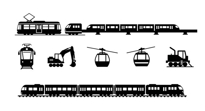 Transportation vehicles and machinery.
