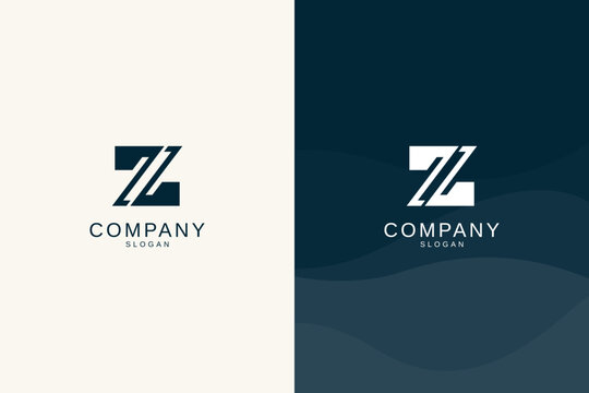 Letter Z logo alphabet vector symbol. Abstract initial letters Z monogram logo template, icon for business