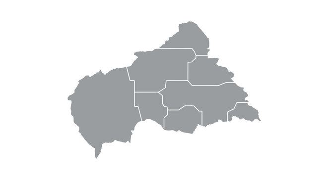 A grayscale map depicting the political divisions of burkina faso showcasing its provinces and regions high quality professional