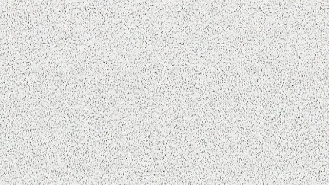 Old Retro TV - Static tv black and white noise caused by bad signal reception. Loop animation