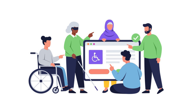 Inclusive Design Team Collaborates on Digital Accessibility and User Experience with Diverse Perspectives
