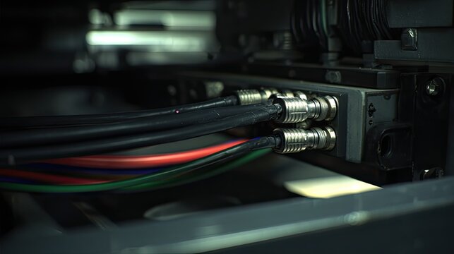Electronic equipment connecting cables providing digital signals