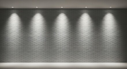 Obraz premium Abstract geometric light pattern on dark background