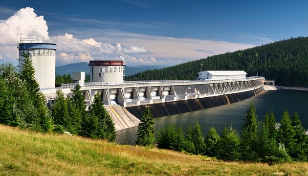 pumped storage hydro plant dlouhe strane in jeseniky mountains third biggest pumped storage hydro plant in the world