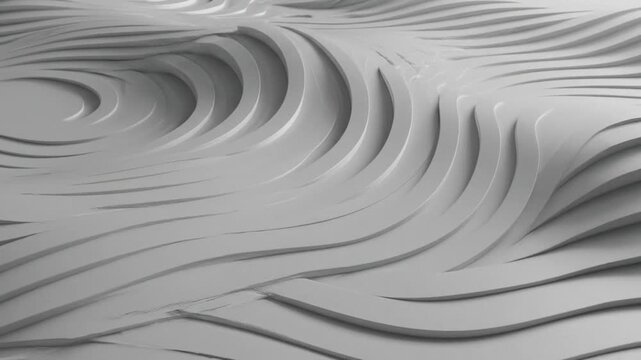 Gray wavy lines on a surface.
