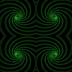 Fototapeta premium Abstract seamless spiral pattern