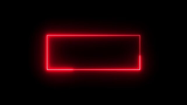 circle saber light text loading animation 4k video.