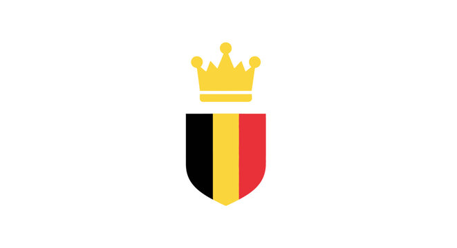 Belgian coat of arms symbol.