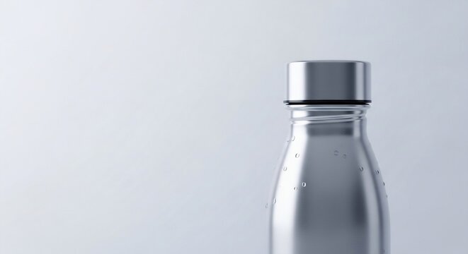 Transparent Water Bottle Minimal Style