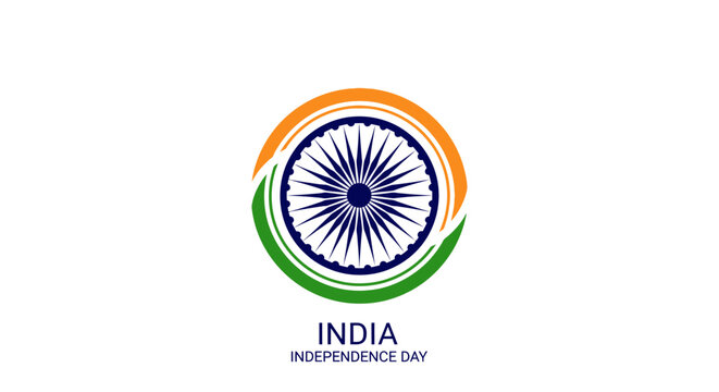 India Independence Day National Symbol Emblem.
