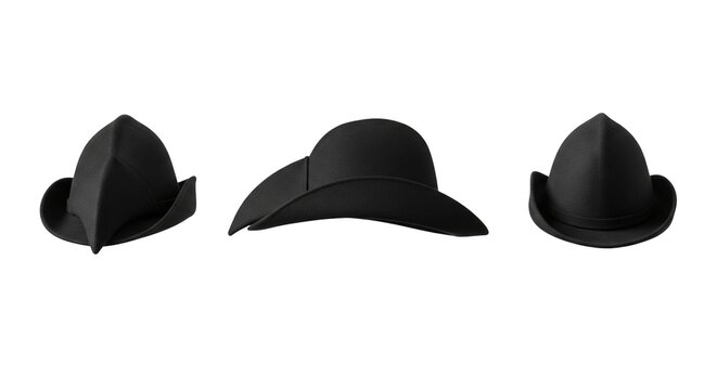 Black saturno priest hat a traditional catholic clergy cappello romano clergy headwear