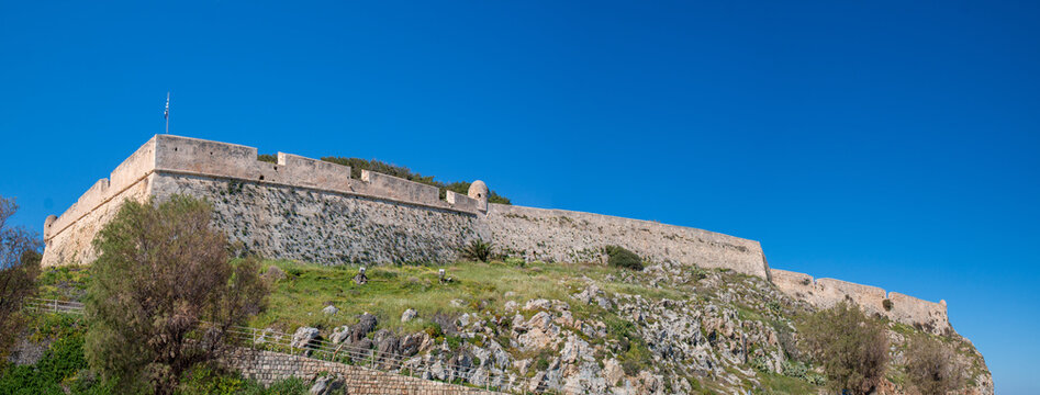 Fortezza Castle Rethymno (&Rho;έ&theta;&upsilon;&mu;&nu;&omicron;) Crete (Kreta) Greece