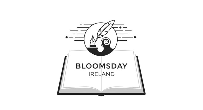 Bloomsday Ireland Literary Festival Logo.