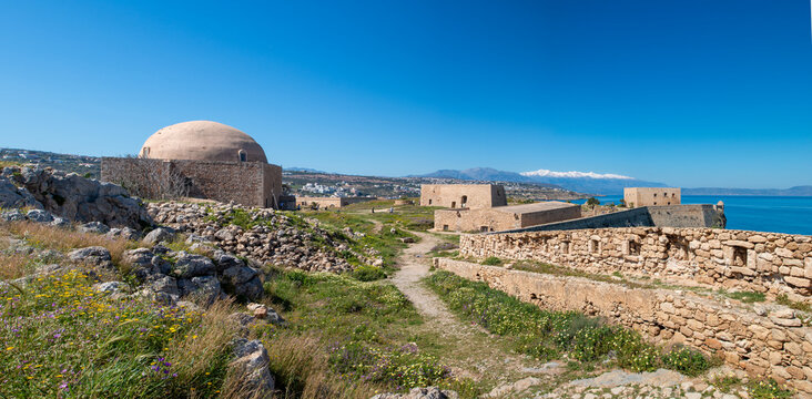 Fortezza Castle Rethymno (&Rho;έ&theta;&upsilon;&mu;&nu;&omicron;) Crete (Kreta) Greece