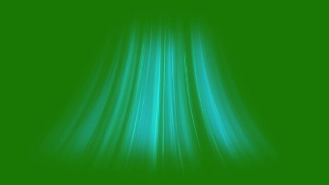 Cold Air Flow From Air Conditioner Animation green screen background. Ideal for energy efficiency, climate control, and refreshing airflow visuals.