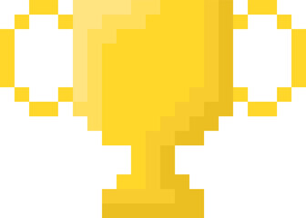 Fototapeta premium Pixel trophy