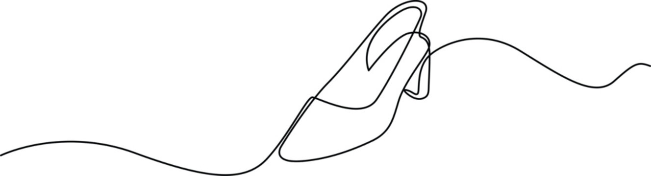 Simple abstract rope or lasso loop design Vector