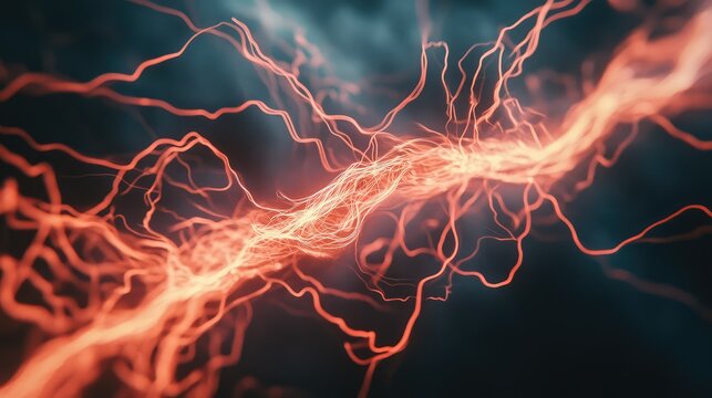 Neuron activity engaging electrical connections in network