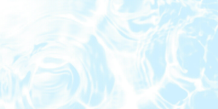 Blue and white water ripples light surface overlay background. 3d clear ocean surface pattern with reflection effect backdrop. Marble desaturated texture.
