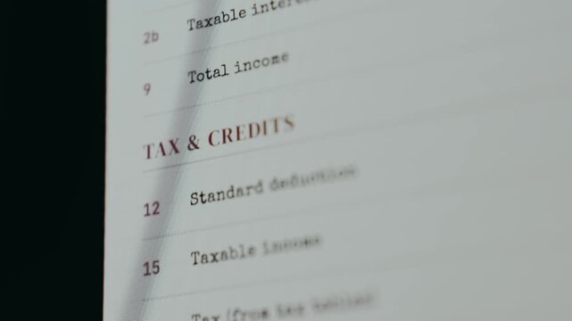 Section from a tax document regarding income calculations