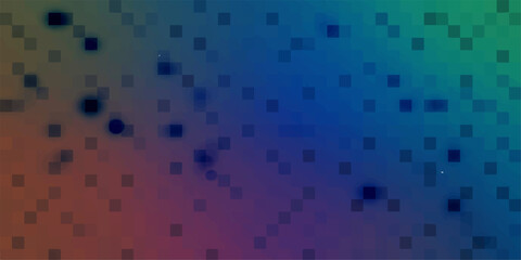 An abstract and dreamy representation of stardust particles in a space. The color palette blends from blue to purple and green, creating an ethereal and evocative feel.  © nur