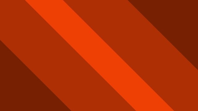 Abstract shape transition animation in 4K an featuring a orange background